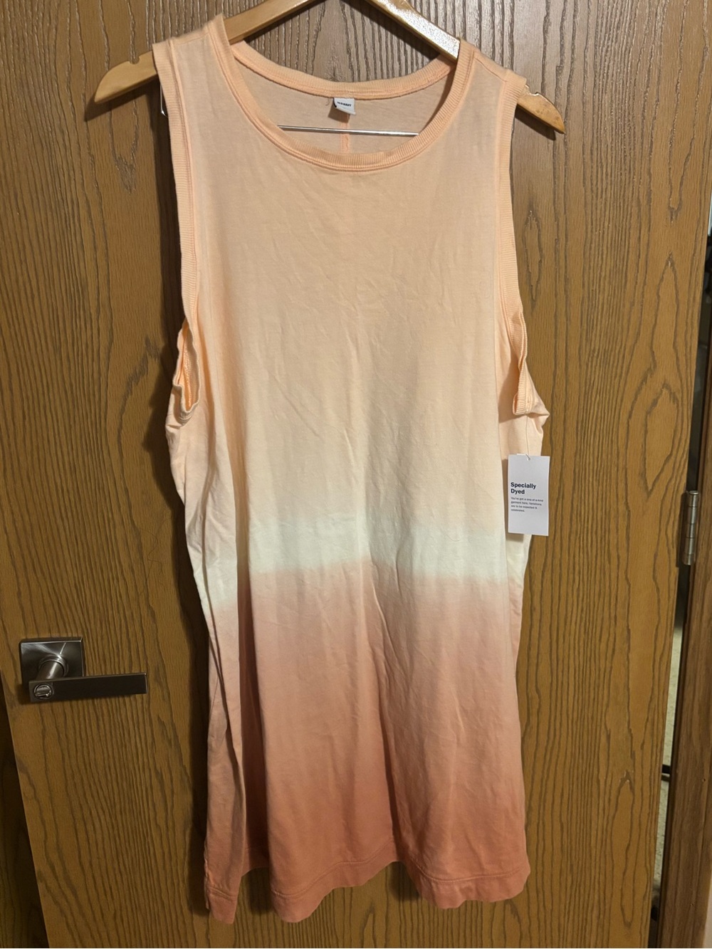 Old Navy Peach Ombre Tank Dress